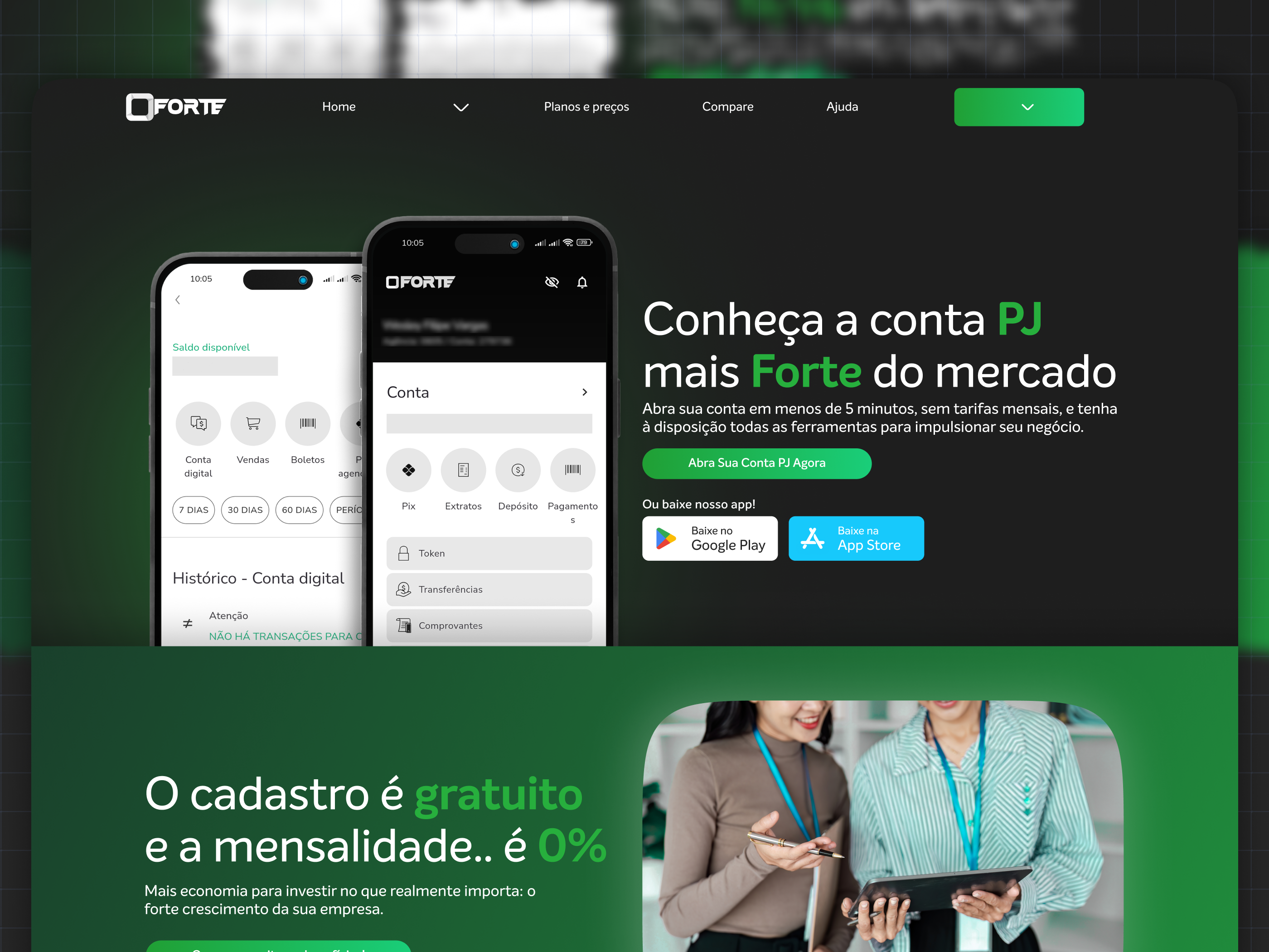 Empresa de Pagamentos - Projeto de Website criado por Wesley Designer